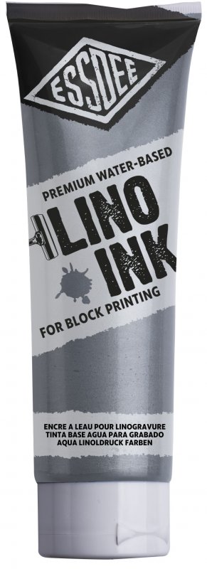 Essdee Block Printing Ink 300 ml - Metal Plata