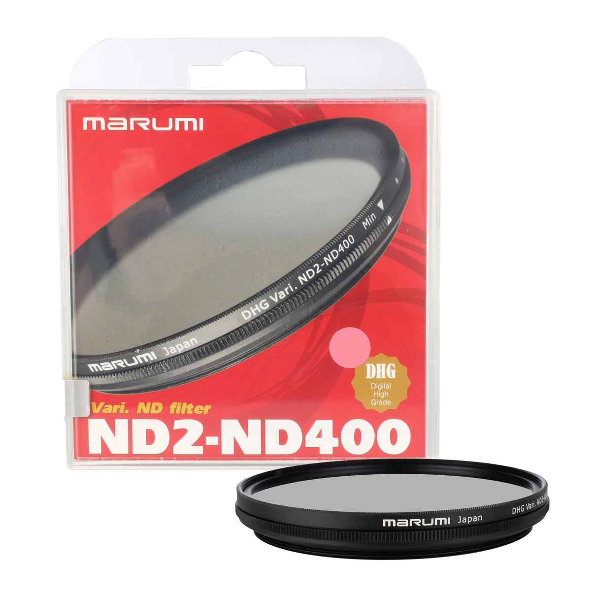 Marumi Gris Variable Filtro DHG ND2-ND400 55 mm — 3