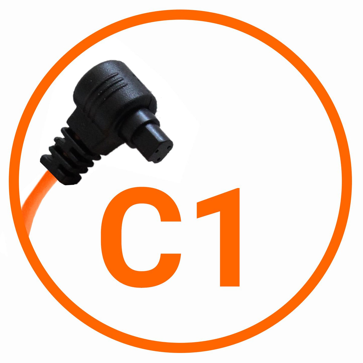 Miops Cable de conexión para cámara Canon C1 Naranja