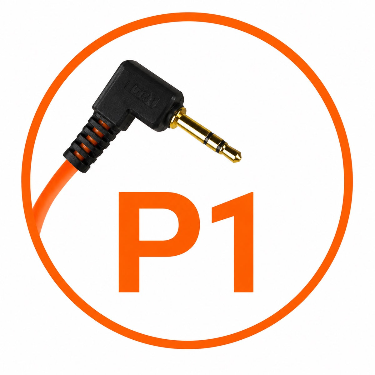 Miops Cable de conexión para cámara Panasonic P1 Naranja