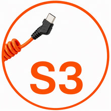 Miops Cable de conexión para cámara Sony S3 Naranja