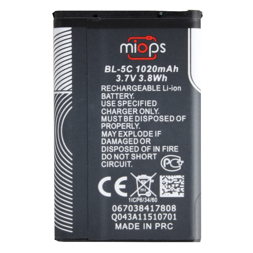 Miops De repuesto Batería BL-5C — 3