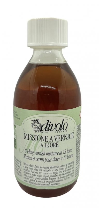 Divolo Mixtion Adhesivo para dorado base de aceite 12 horas - 250 ml