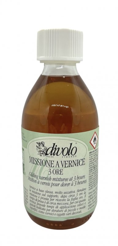 Divolo Mixtion Adhesivo para dorado base de aceite 3 horas - 250 ml