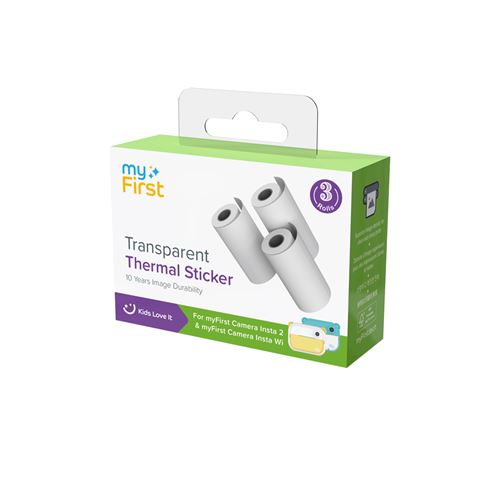 myFirst Transparente 2.0 Térmico Pegatina