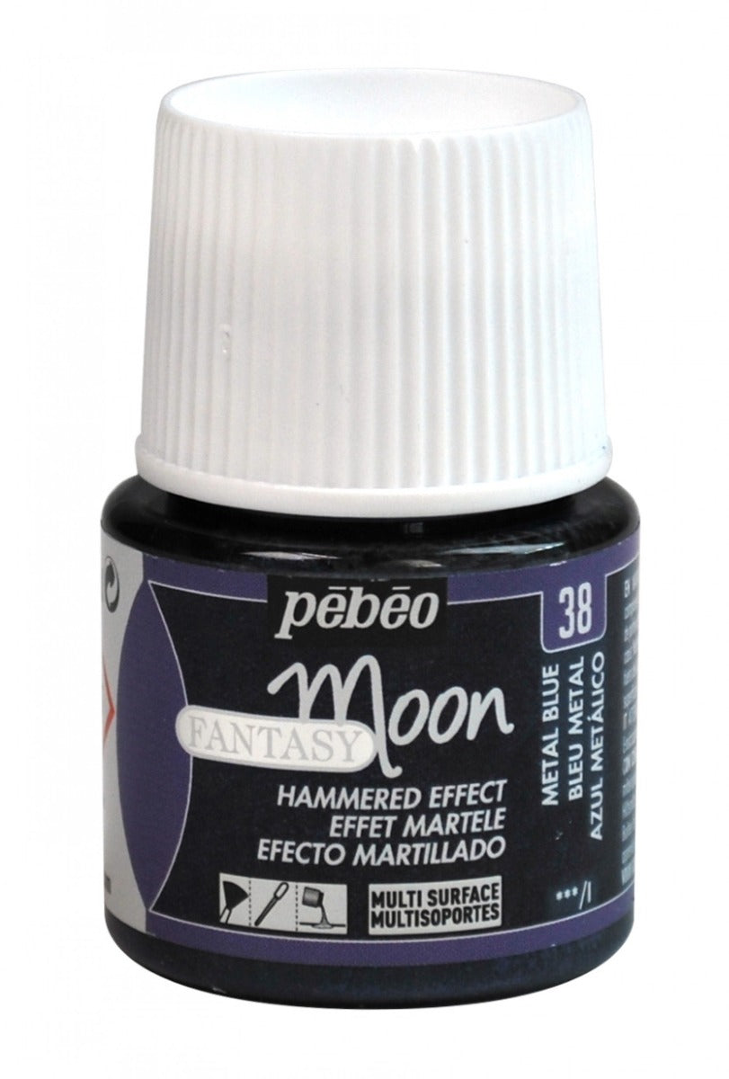 Pebeo Fantasy Moon Pintura de efectos 45 ml - Metal Blue