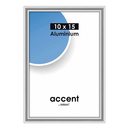 Nielsen Marco de fotos 51223 Accent Brillante Plateado 10x15 cm