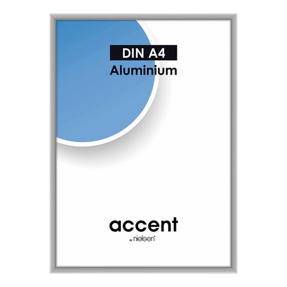 Nielsen Marco de fotos 52124 Accent Esmerilado Plateado 21x29.7 cm