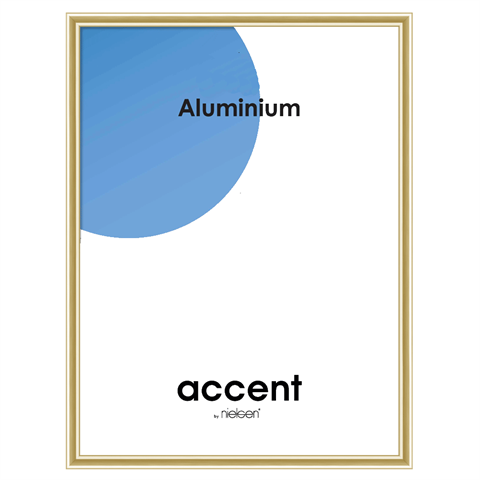 Nielsen Marco de fotos 51321 Accent Dorado 15x20 cm
