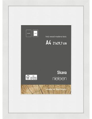 Nielsen Marco de fotos 6321101 Skava Blanco A4 21 x 29.7 cm
