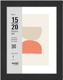 Nielsen Marco de fotos 3217201 Madera 19 Negro 15x20 cm
