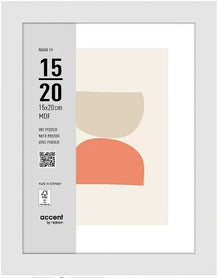Nielsen Marco de fotos 3217202 Madera 19 Blanco 15x20 cm