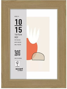 Nielsen Marco de fotos 3211204 Madera 19 Natural 10x15 cm
