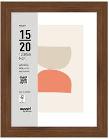 Nielsen Marco de fotos 3217205 Madera 19 Nogal 15x20 cm