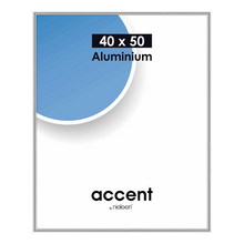 Nielsen Marco de fotos 52524 Accent Esmerilado Plateado 40x50 cm