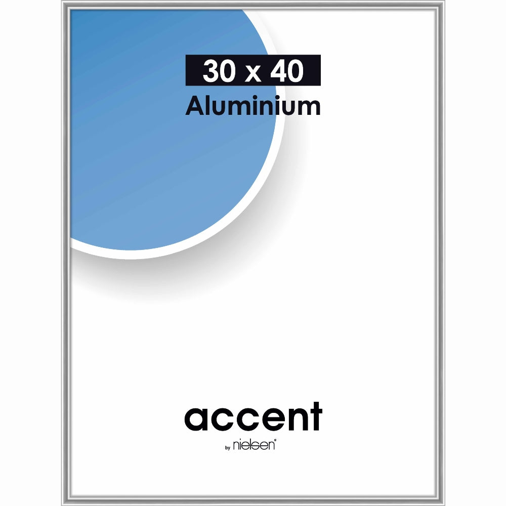 Nielsen Marco de fotos 52539 Accent Brillante Blanco 40x50 cm