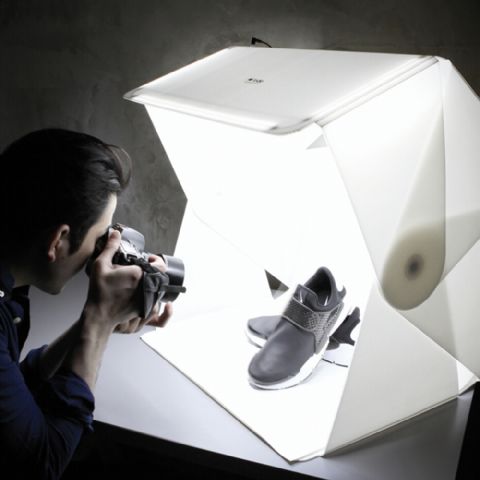 Orangemonkie LED Caja de luz fotográfica Foldio3 62,5x64x55 Plegable — 5