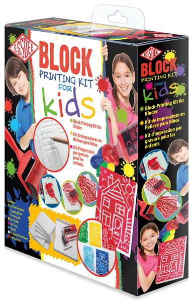 Essdee Kit inicial de linograbado para niños - 10 piezas