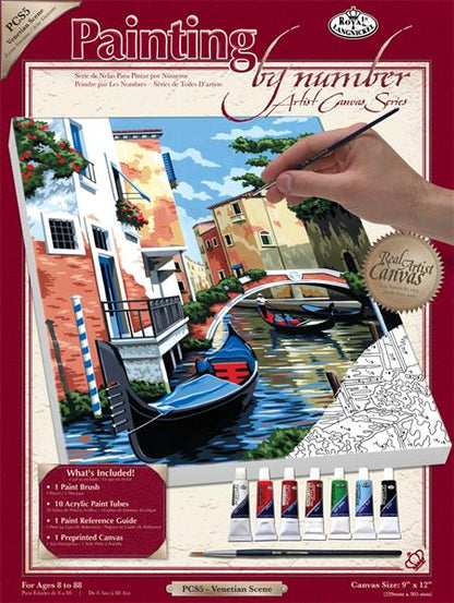 R&L Artist Canvas A4 Pintar por números