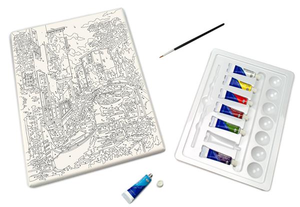 R&L Artist Canvas A4 Pintar por números