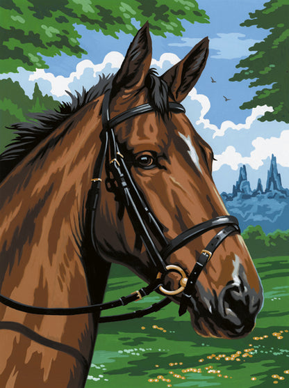 R&L Artist Canvas A4 Pintar por números - Thoroughbred
