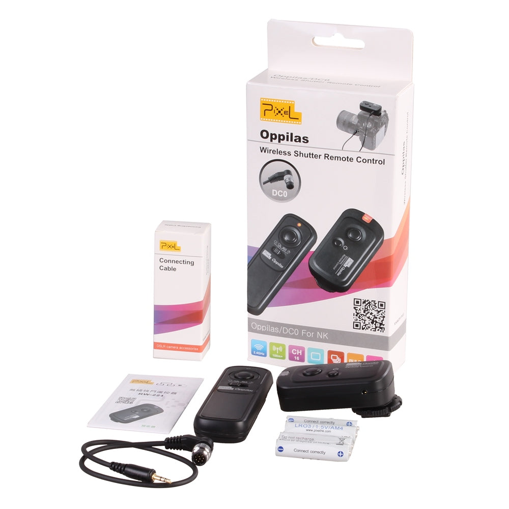 Pixel Disparador inalámbrico de cámara RW-221/DC0 Oppilas para Nikon — 3