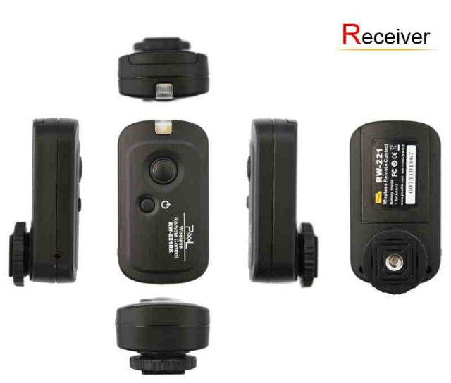 Pixel Disparador inalámbrico de cámara RW-221/DC2 Oppilas para Nikon — 3
