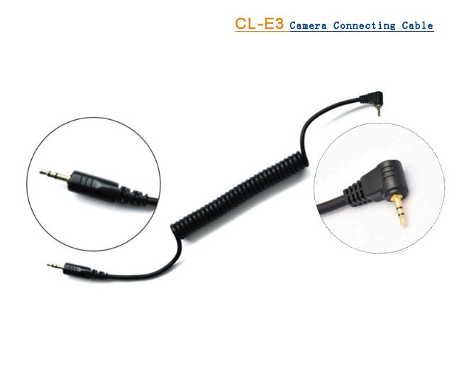 Pixel Cámara De conexión Conector E3 para Canon