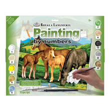 R&L Junior Large A3 Pintar por números - Horses & Foals
