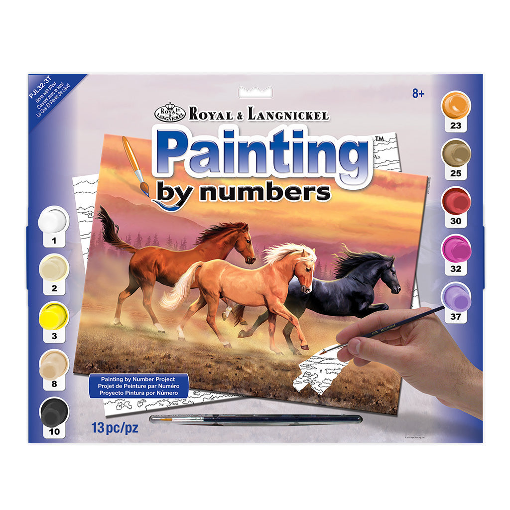 R&L Junior Large A3 Pintar por números - Gone With Wind
