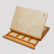 Tart Britse Stijl Pochade Box A3 - Natural