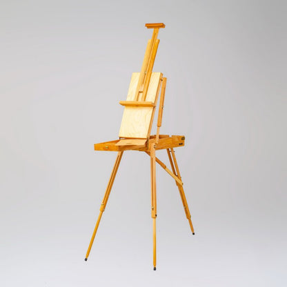 Tart Pochade Box Easel - Con cajón y patas de madera - altura máx. del lienzo 860 mm