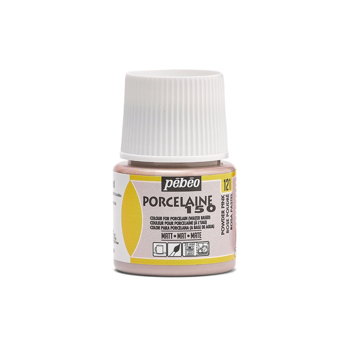 Pebeo Porcelaine 150 Pintura para porcelana 45 ml - Pastelrozre