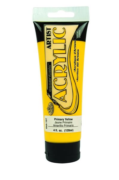 R&L Essentials Acrylic Paint 120 ml - Amarillo primario