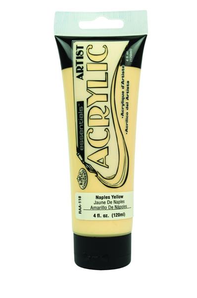 R&L Essentials Acrylic Paint 120 ml - Naples Yellow
