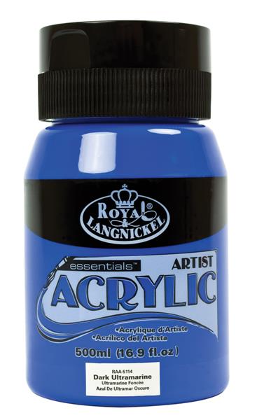 R&L Essentials Acrylics 500 ml - Ultramar oscuro