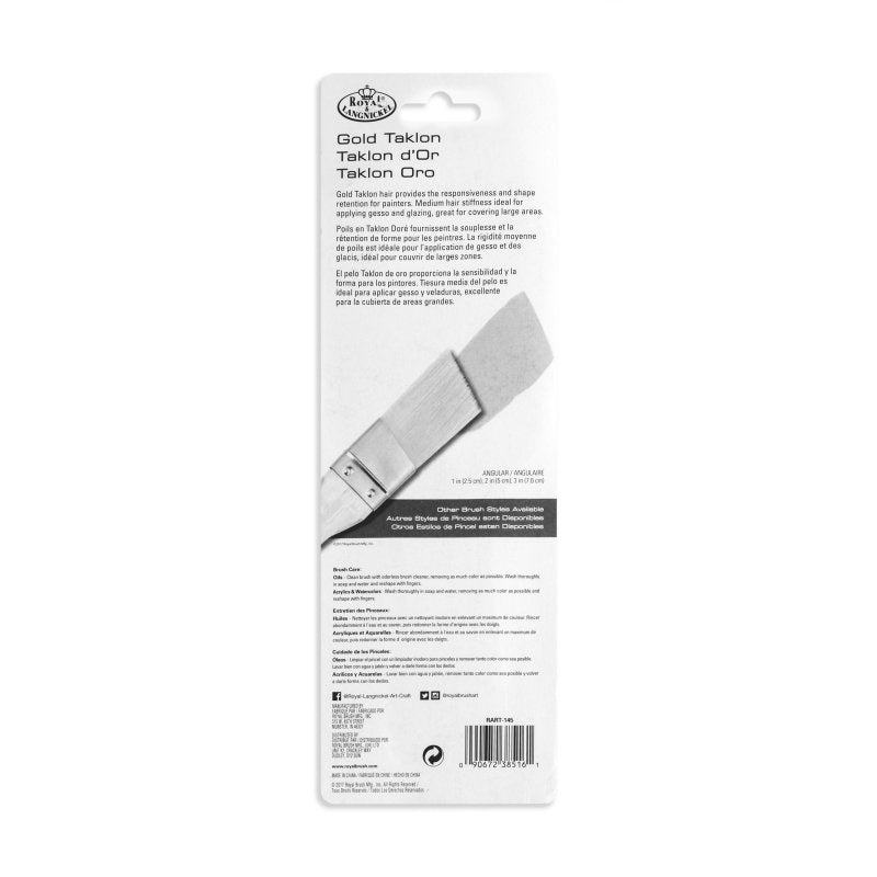 Royal & Langnickel Sets de pinceles spalter y anchos - 3 Pack