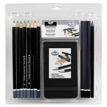 Royal & Langnickel Lápices de boceto con cuaderno - 13 Pack