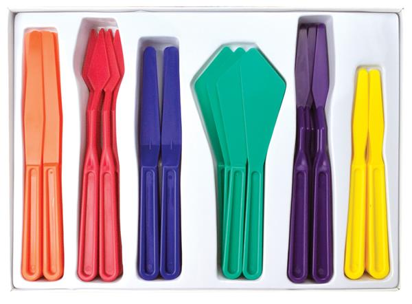 Royal & Langnickel Plastic Painting Knives - 36 unidades