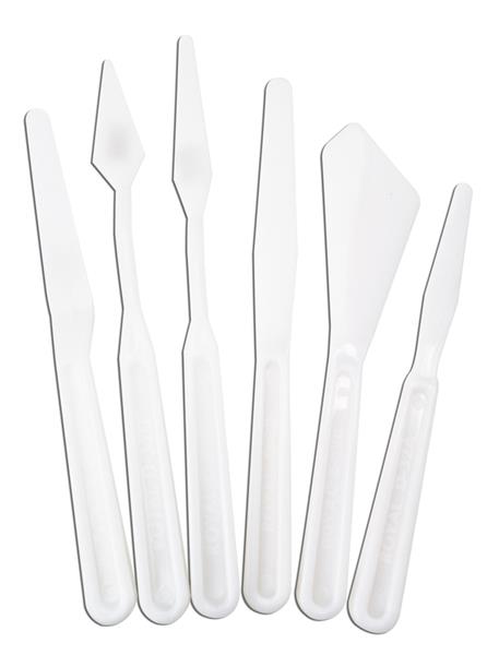 Royal & Langnickel Plastic Painting Knives - 6 unidades