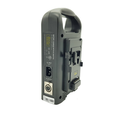 Rolux Doble Cargador de baterías RL-2KS para Batería V-Mount — 2
