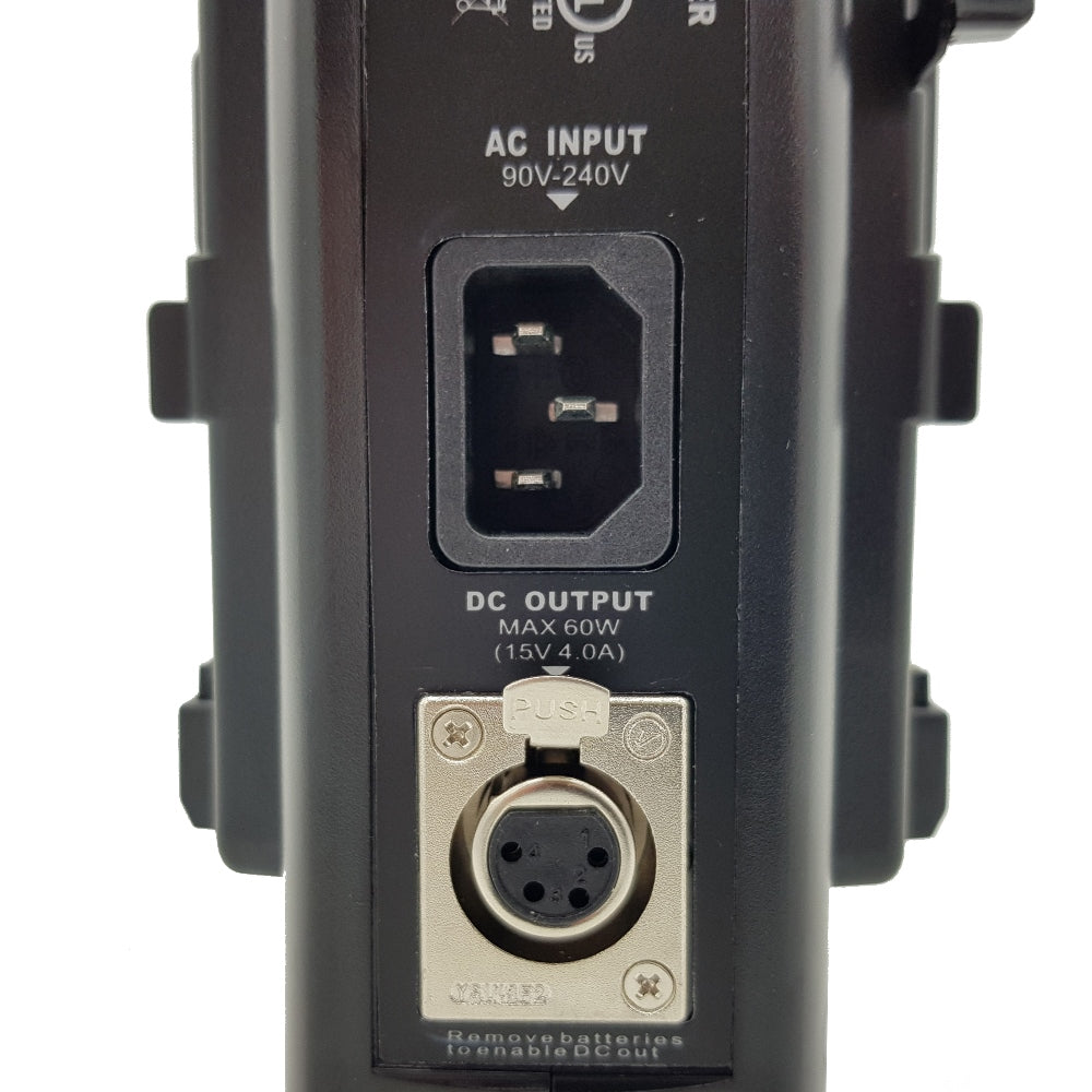 Rolux Doble Cargador de baterías RL-2KS para Batería V-Mount — 4