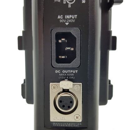 Rolux Doble Cargador de baterías RL-2KS para Batería V-Mount — 4