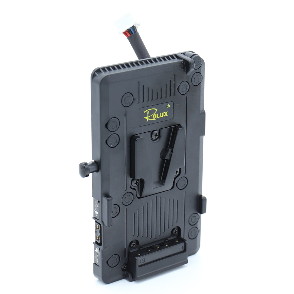 Rolux Placa para batería V-Mount RL-BMG para Negro Magic URSA