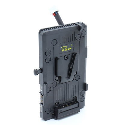 Rolux Placa para batería V-Mount RL-BMG para Negro Magic URSA
