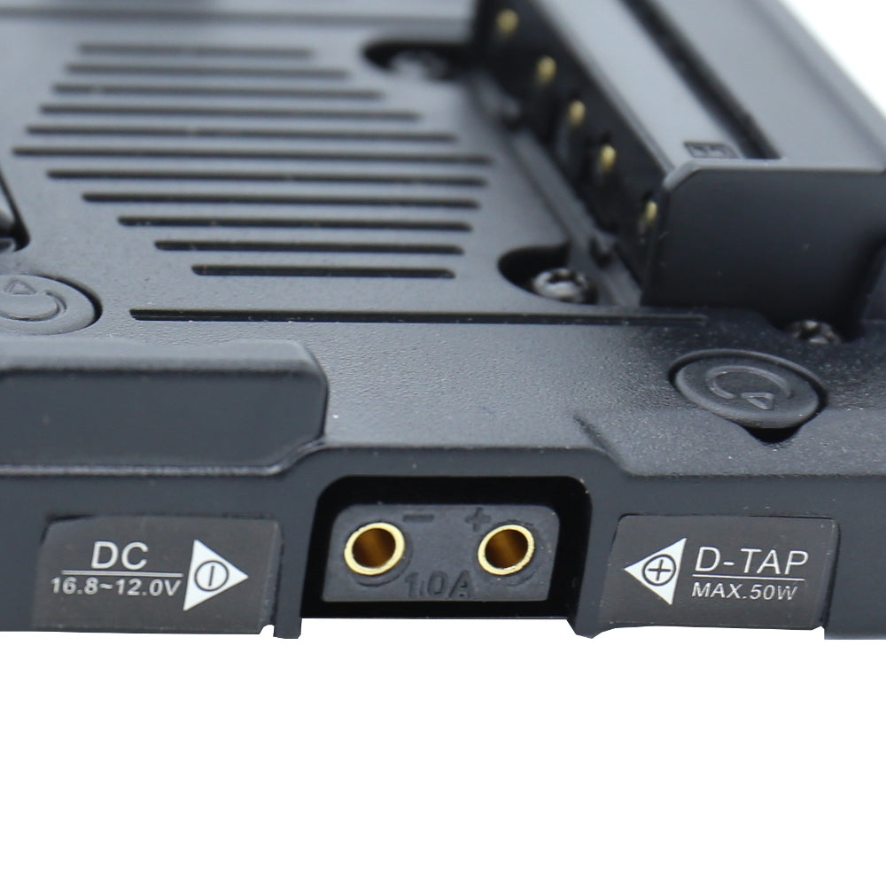 Rolux Placa para batería V-Mount RL-BMG para Negro Magic URSA — 3