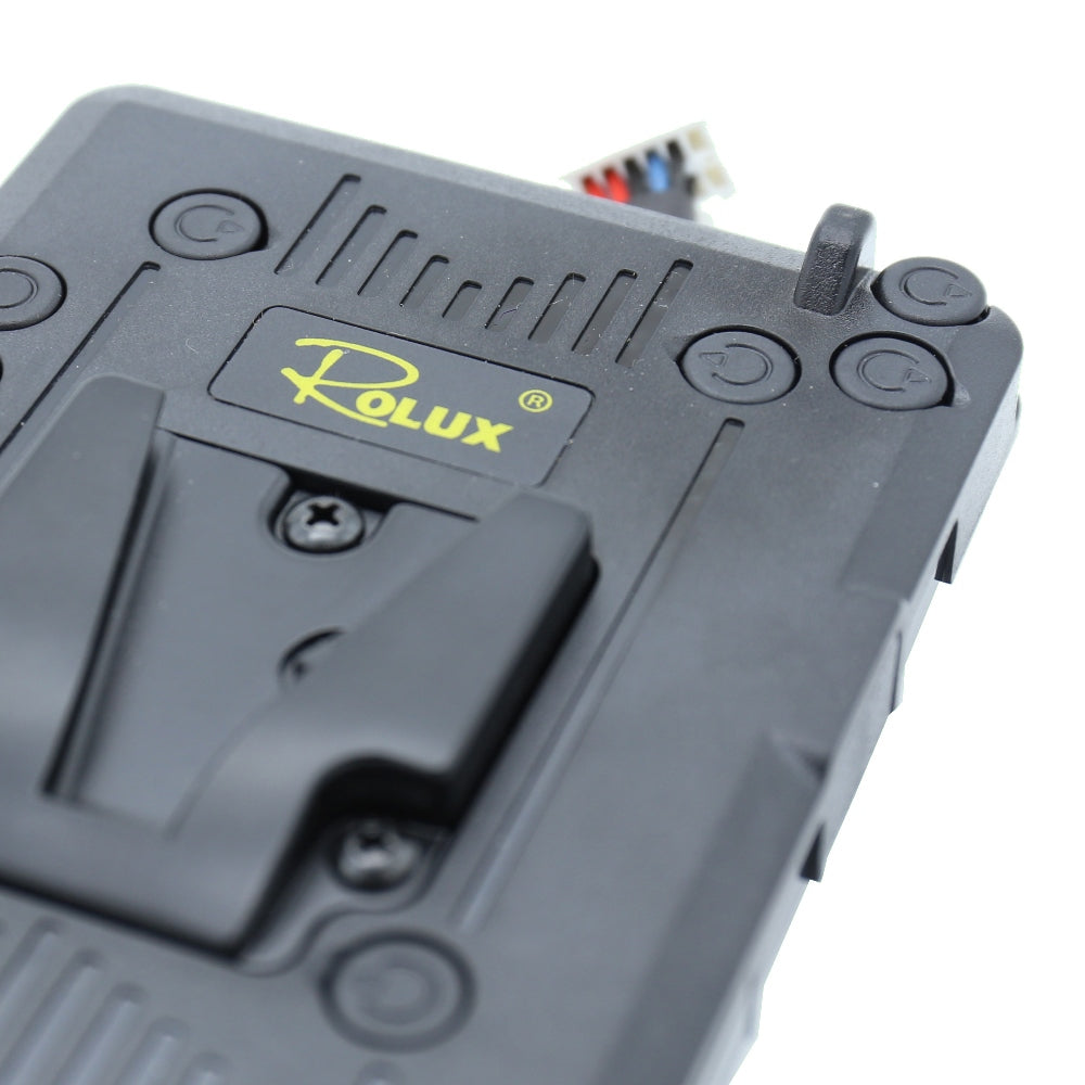 Rolux Placa para batería V-Mount RL-BMG para Negro Magic URSA — 4