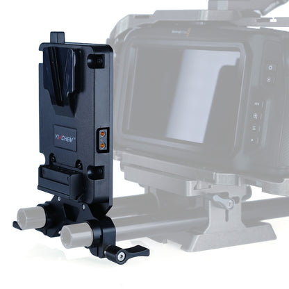Rolux Mini Placa para batería V-Mount RL-AC13S — 3