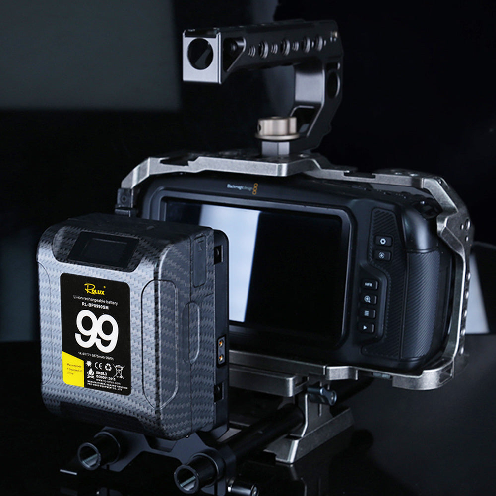 Rolux Mini Placa para batería V-Mount RL-AC13S — 4