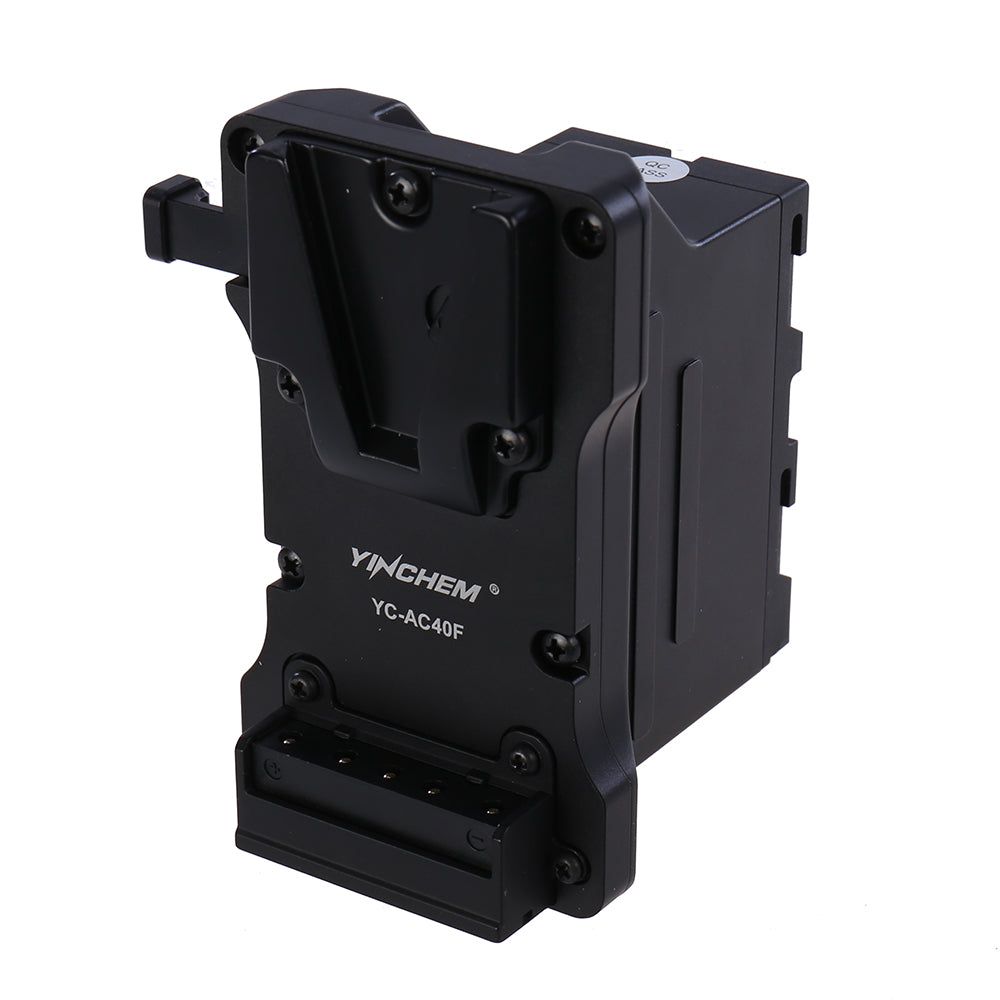 Rolux Batería Adaptador RL-AC40F V-Montura a Sony NPF